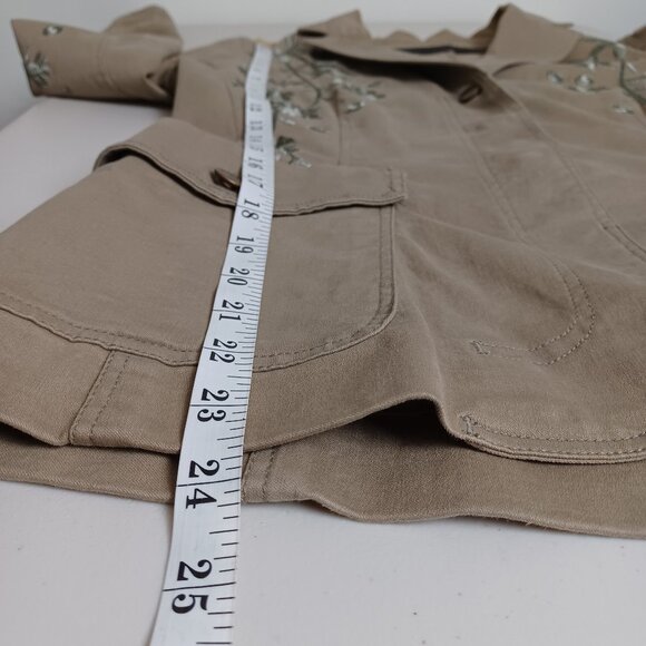 Votre Nom Jeans Beaded Embroidered Blazer Jacket - Picture 14 of 16